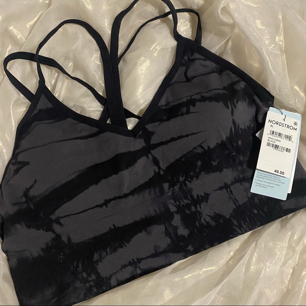Zella Tie Dye Seamless Sports Bra - Picture 8 of 11